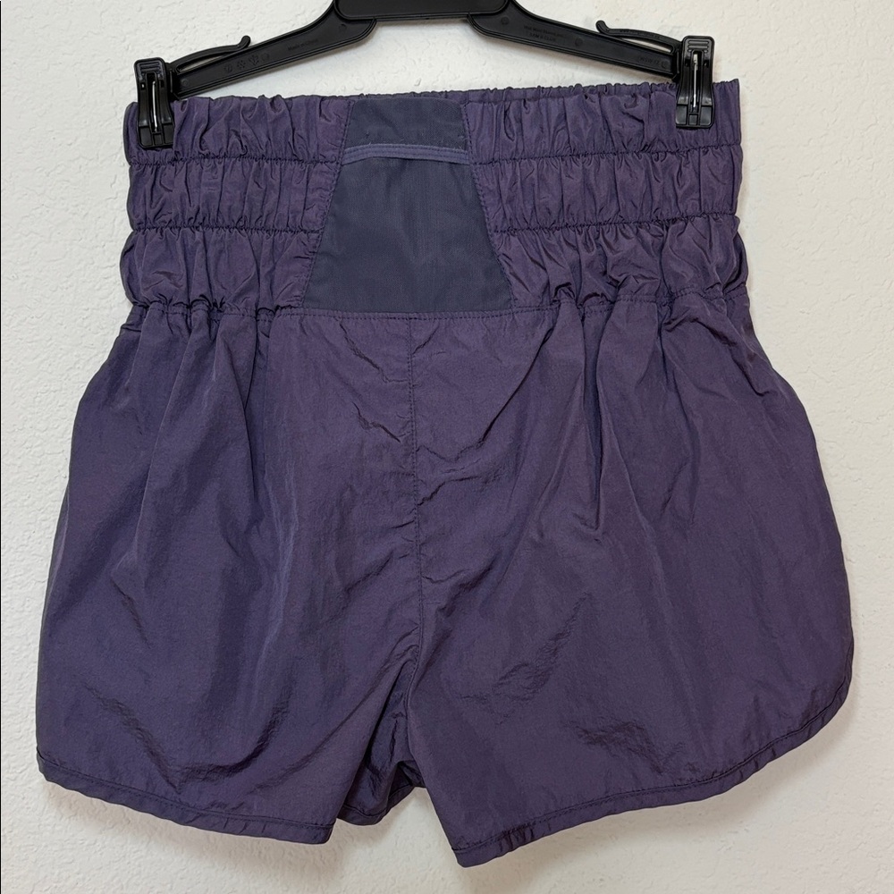 Free People FP Movement the Way Home Shorts purple navy Marin size small - Picture 5 of 6